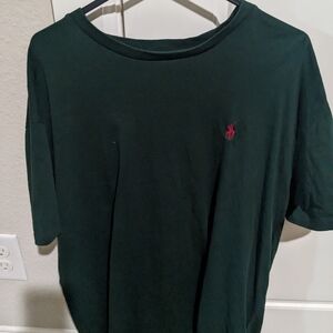 Dark Green Polo Ralph Lauren Cotton t-shirt medium